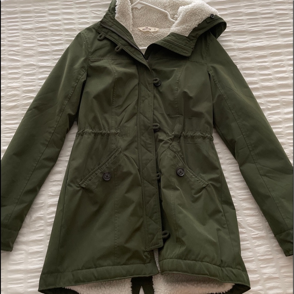 Hollister Green Parka